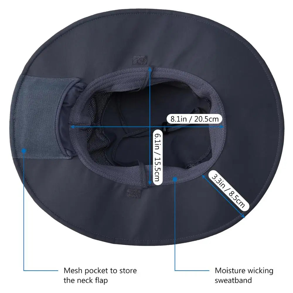 BASSDASH UPF 50+ UV Protection Bucket Hat