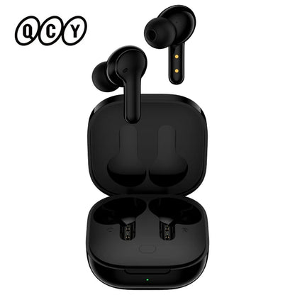 QCY T13 Wireless Earphones with 4 Mic ENC, HD Call, Stereo Sound, Touch Control, Long Standby 40Hrs - ShopHub