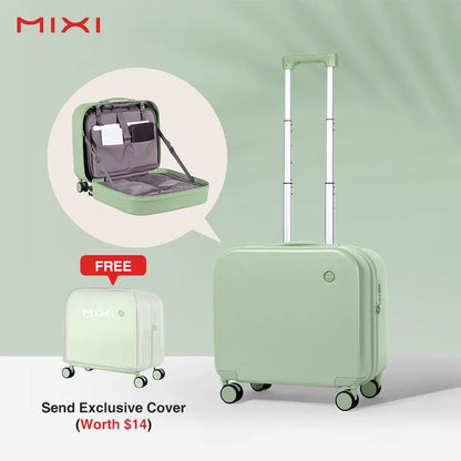 Mixi 16 Inch Carry On Suitcase