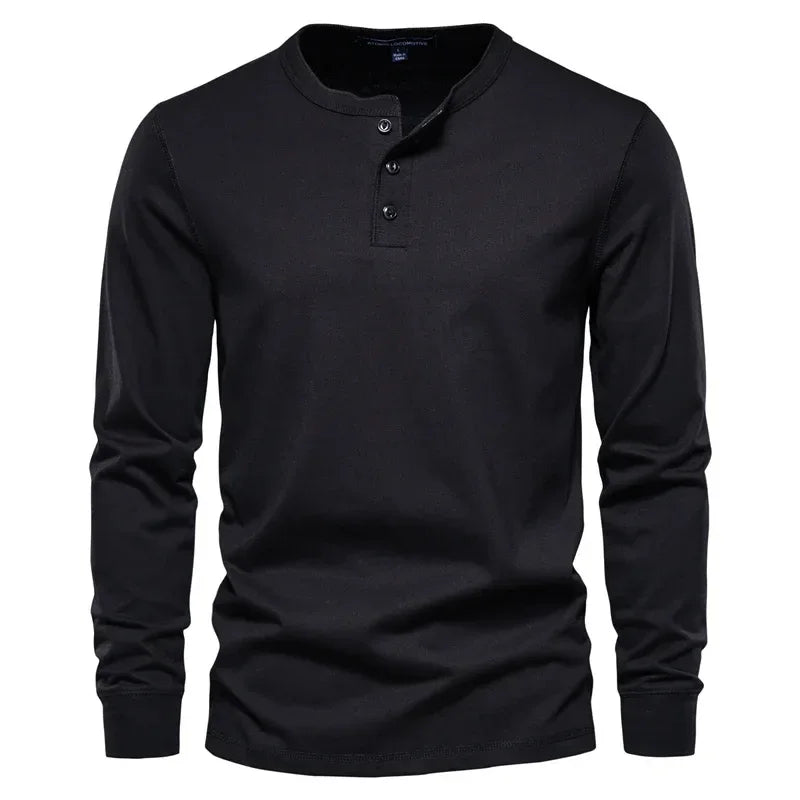 AIOPESON Men's Long Sleeve Button Down Shirts - ShopHub