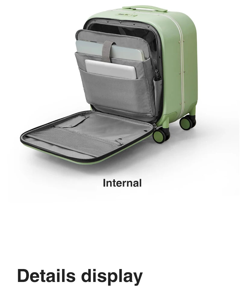 Mixi 18-inch Carry-on Suitcase