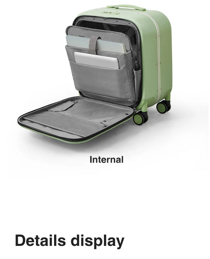 Mixi 18-inch Carry-on Suitcase