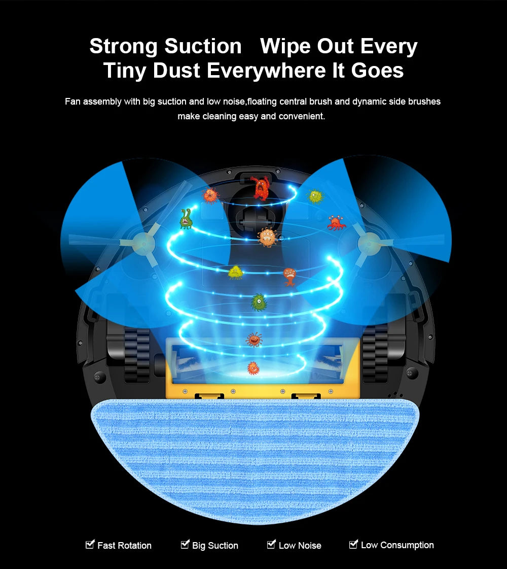LIECTROUX/LILIN C30B Robot Vacuum Cleaner