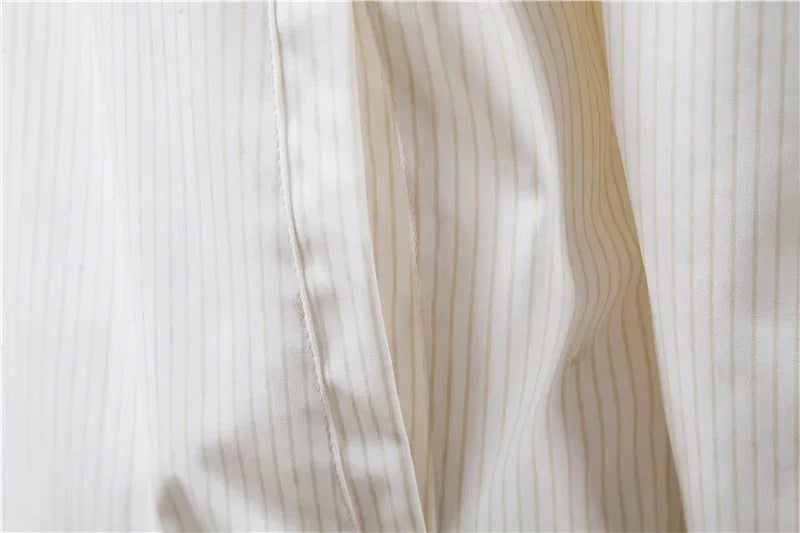 AIOPESON Striped Bomber Jackets - ShopHub