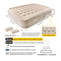 ECOTREK Inflatable Air Mattress 40cm High with Built-in Pump – Luxury Camping & Guest Air Bed (Single / Queen / King) ECOTREK