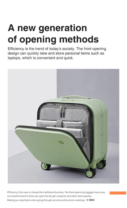 Mixi 18-inch Carry-on Suitcase