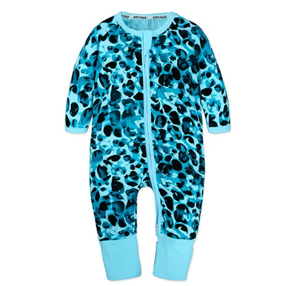 Kids Tales Everyday Wonder Cotton-Stretch Zip Baby Romper