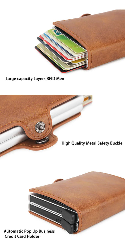 RFID Blocking Credit Card Holder Wallets