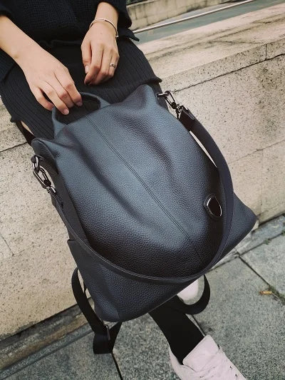 ZOOLER Hot Seller Women Cow Backpack 100% Genuine Leather Backpack Causal School Bags Travel Cowskin Female Backpacks#Z186