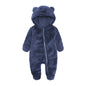 Kids Tales Cosy Cub Cotton-Lined Hooded Baby Romper