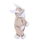 Kids Tales Bunny Hugs Cotton-Blend Hooded Baby Romper
