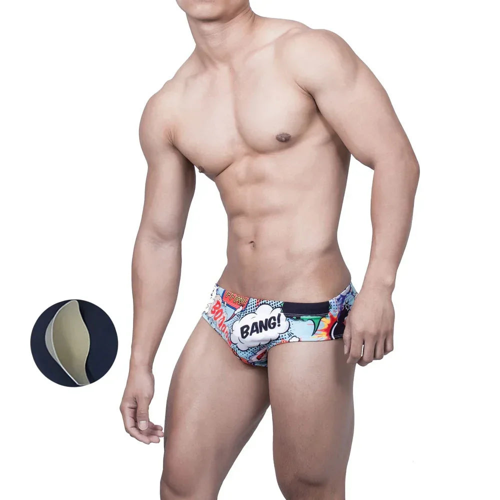 UXH Padded Men Swimming Briefs - ShopHub