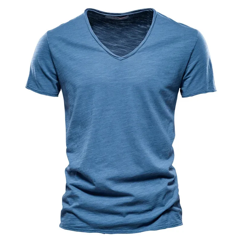 AIOPESON Summer V-Neck T-Shirts - ShopHub