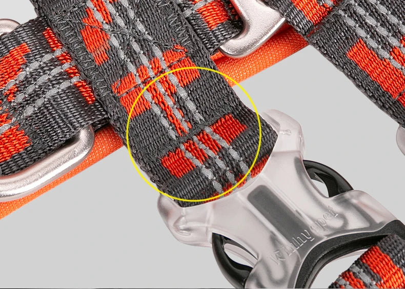 TRUELOVE Pet Best Double H Trail Runner No-Pull Dog Harness 3M Reflective with Premium Material Small Medium Large Dogs YH1804