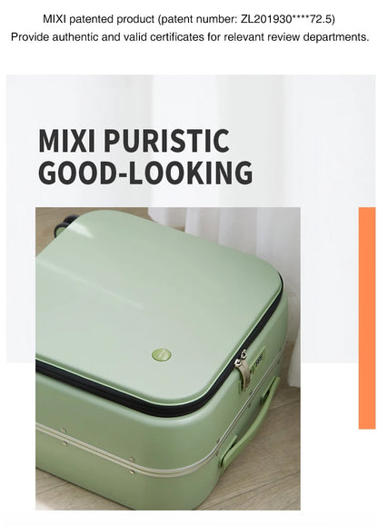 Mixi 18-inch Carry-on Suitcase