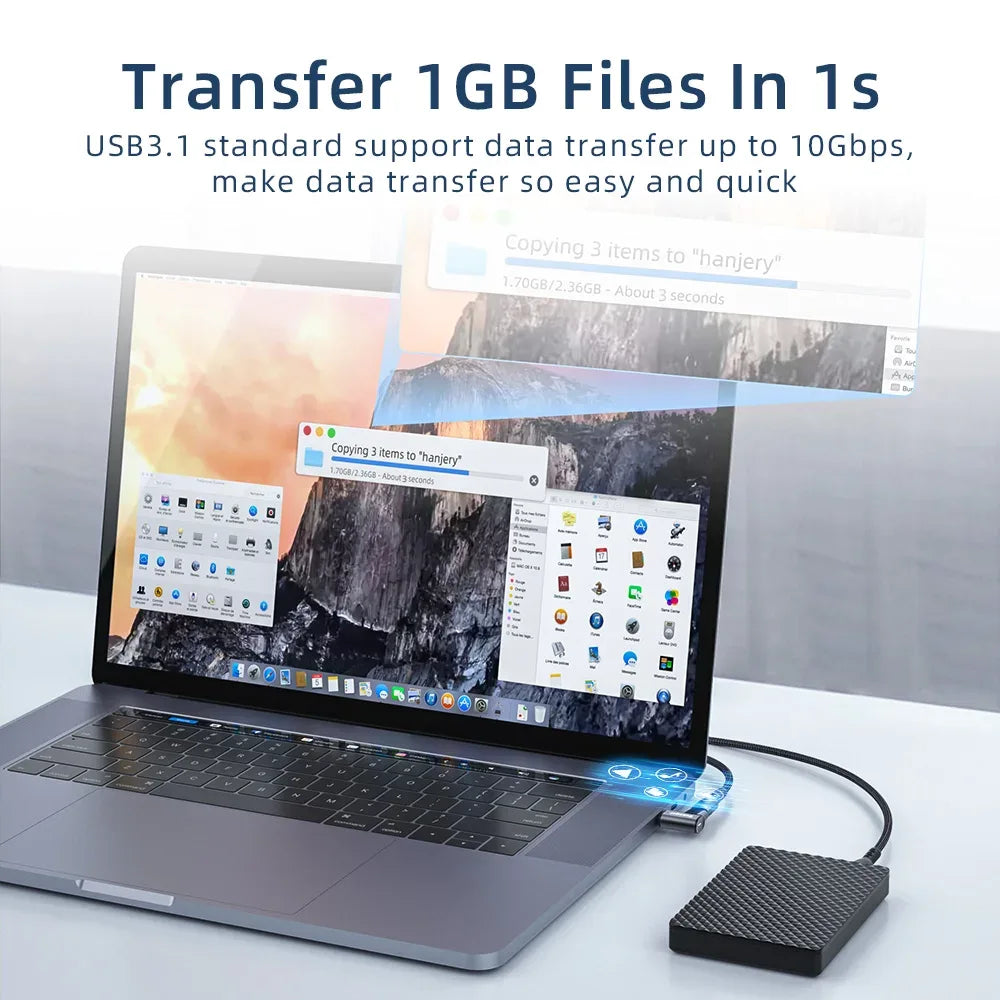 Essager 100W USB Type-C Magnetic Adapter - ShopHub