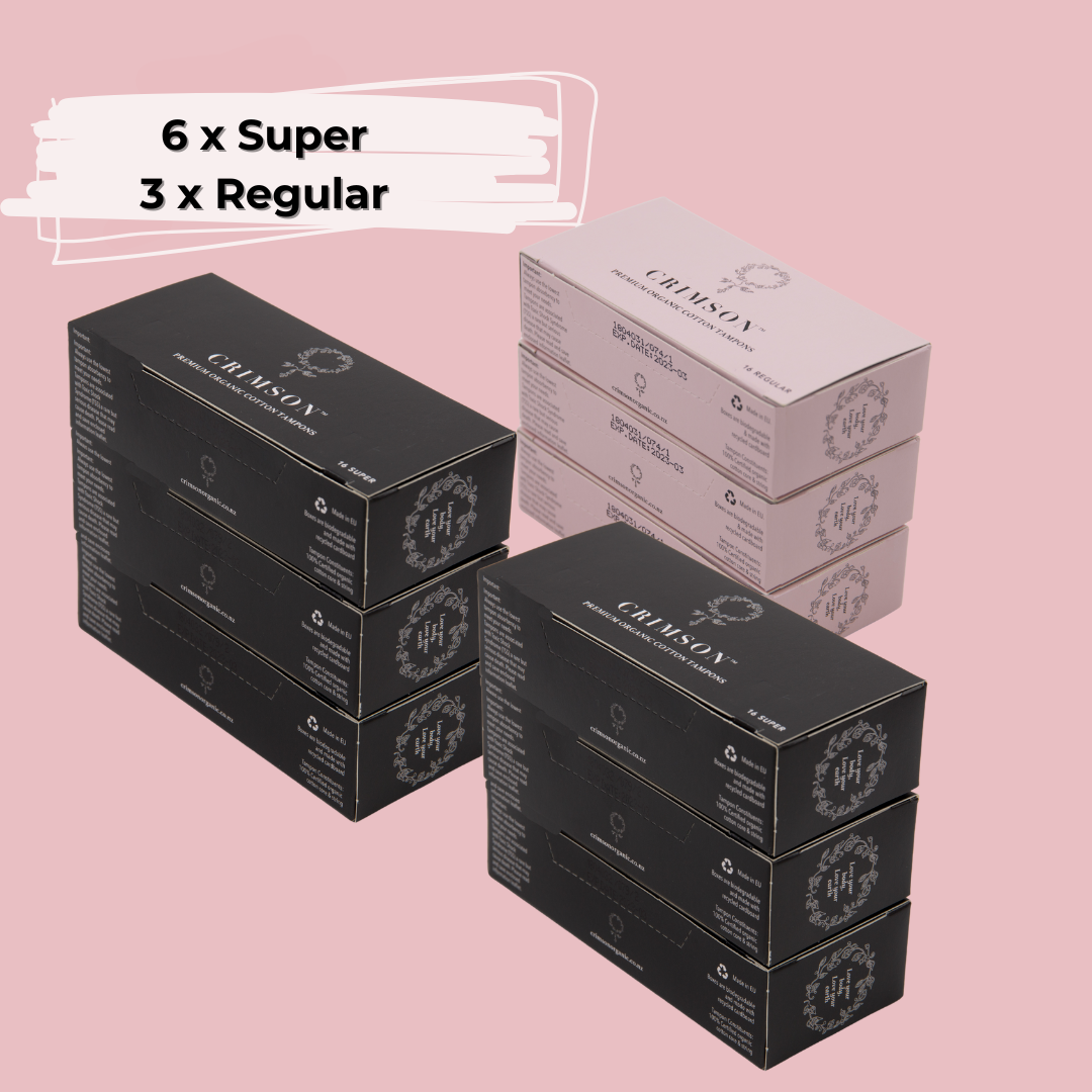 Heavy Flow Tampons Bundle - 6 Month Supply - ShopHub