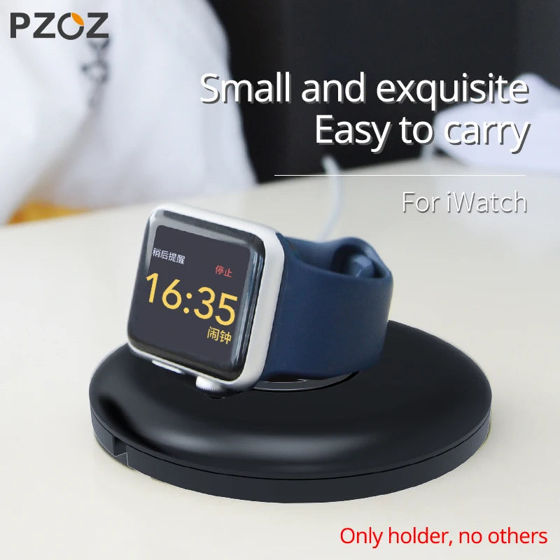 PZOZ Apple Watch Charging Dock Stand – Black