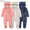 Kids Tales Cosy Cub Cotton-Lined Hooded Baby Romper