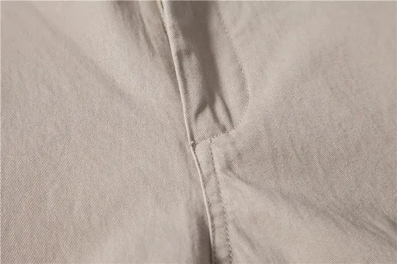 AIOPESON's Casual Cotton Men Trousers - ShopHub