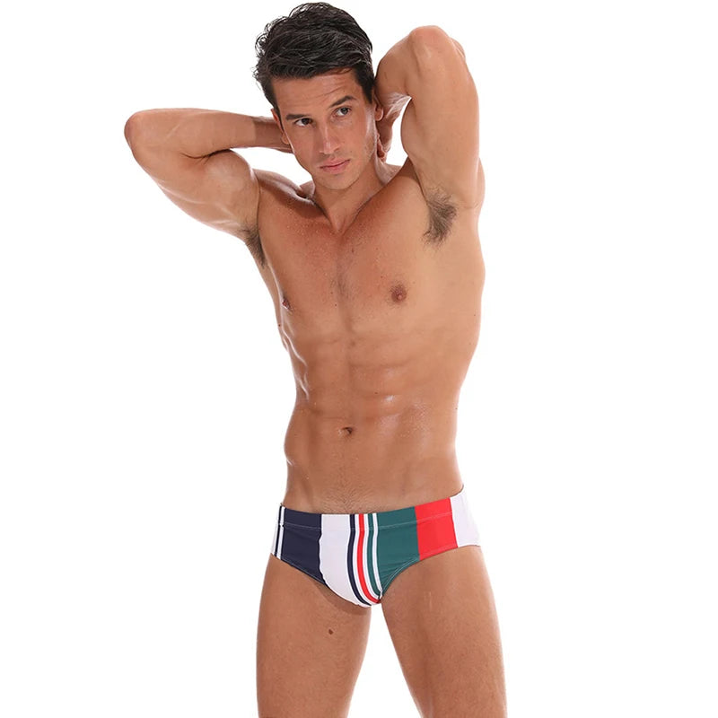 DATIFER Men's Sexy Low Waist Swim Briefs