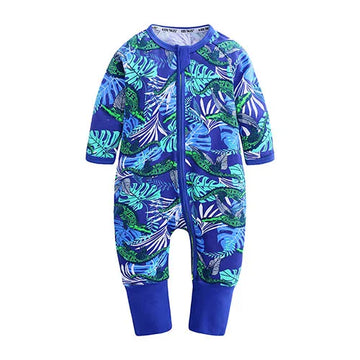 Kids Tales Everyday Wonder Cotton-Stretch Zip Baby Romper