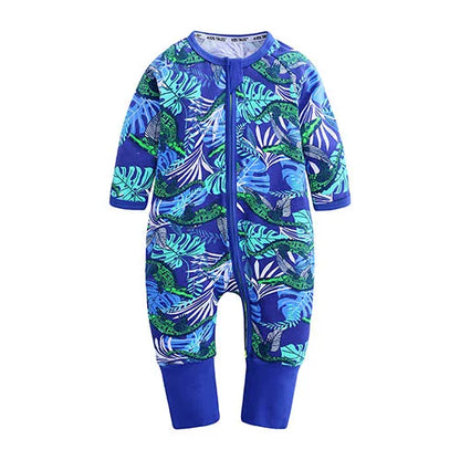 Kids Tales Everyday Wonder Cotton-Stretch Zip Baby Romper