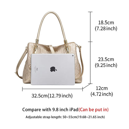 FOXER Cowhide Leather Women's Shoulder Bag