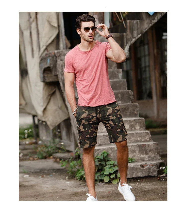 AIOPESON 100% Cotton Casual Soft Fitness T-Shirts - ShopHub