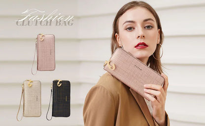 FOXER Women's Split Leather Wallet