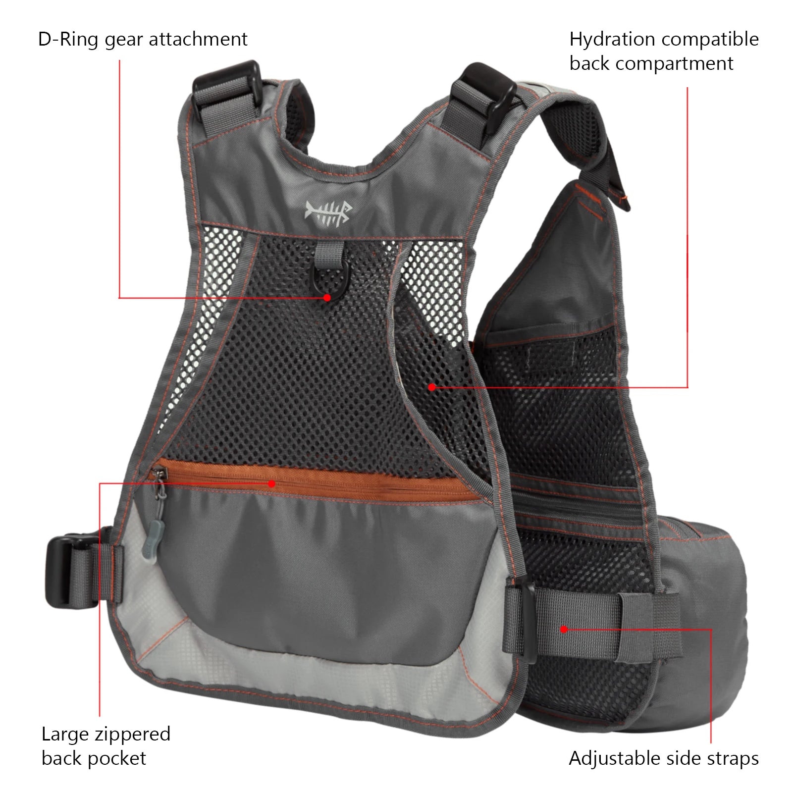 BASSDASH Fly Fishing Vest ShopHub