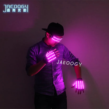 JAEOOGY 004 LED Glasses & Gloves | Five Colours