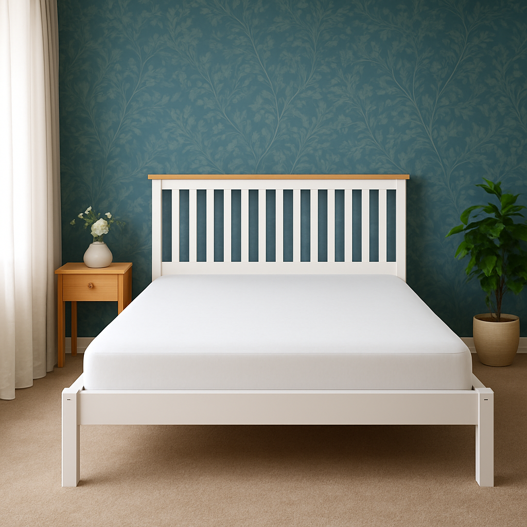 Hayes Solid Pine Bed Frame Double sue-e furniture