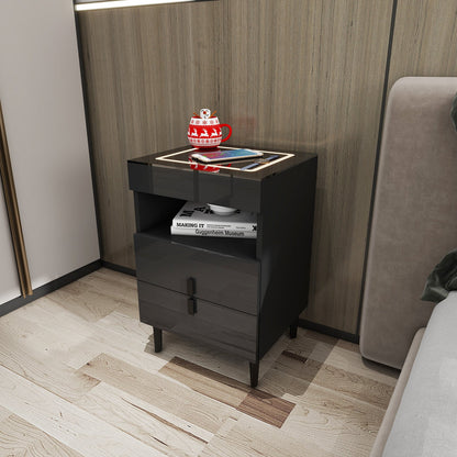 'Nicola' Smart Bedside Table with Intelligent Wireless Charging sue-e furniture