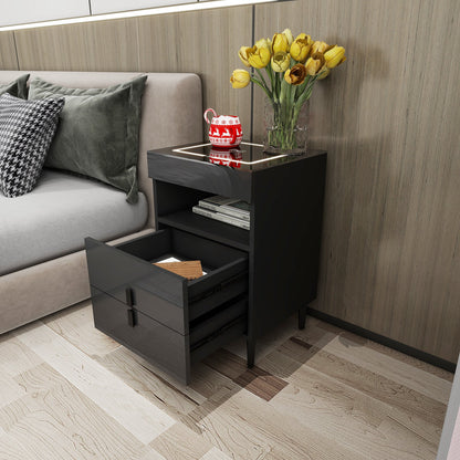 'Nicola' Smart Bedside Table with Intelligent Wireless Charging sue-e furniture