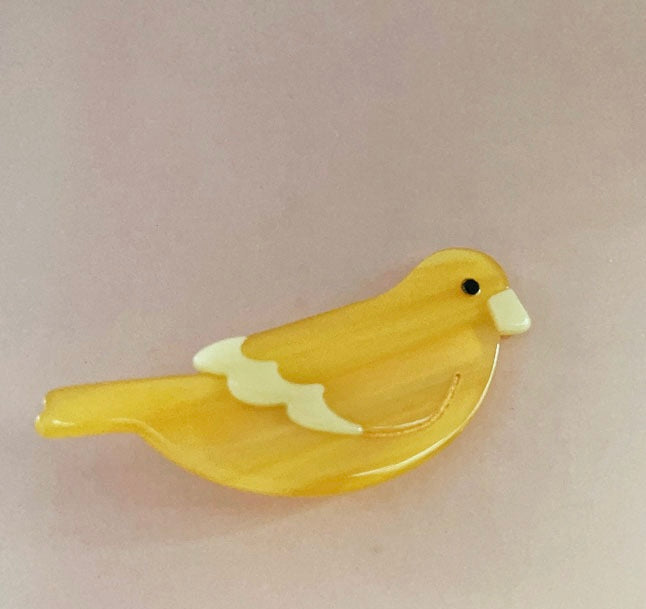 PAWSOME PETS NEW YORK Hand-painted BIRDS COLLECTION Hair Clip # 1 | Eco-Friendly-0