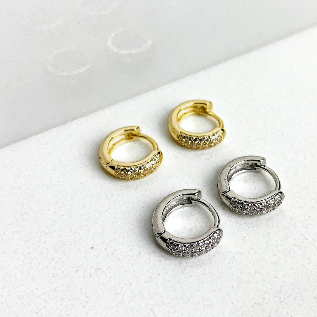 JANA HUGGIE HOOPS 1,2CM-1