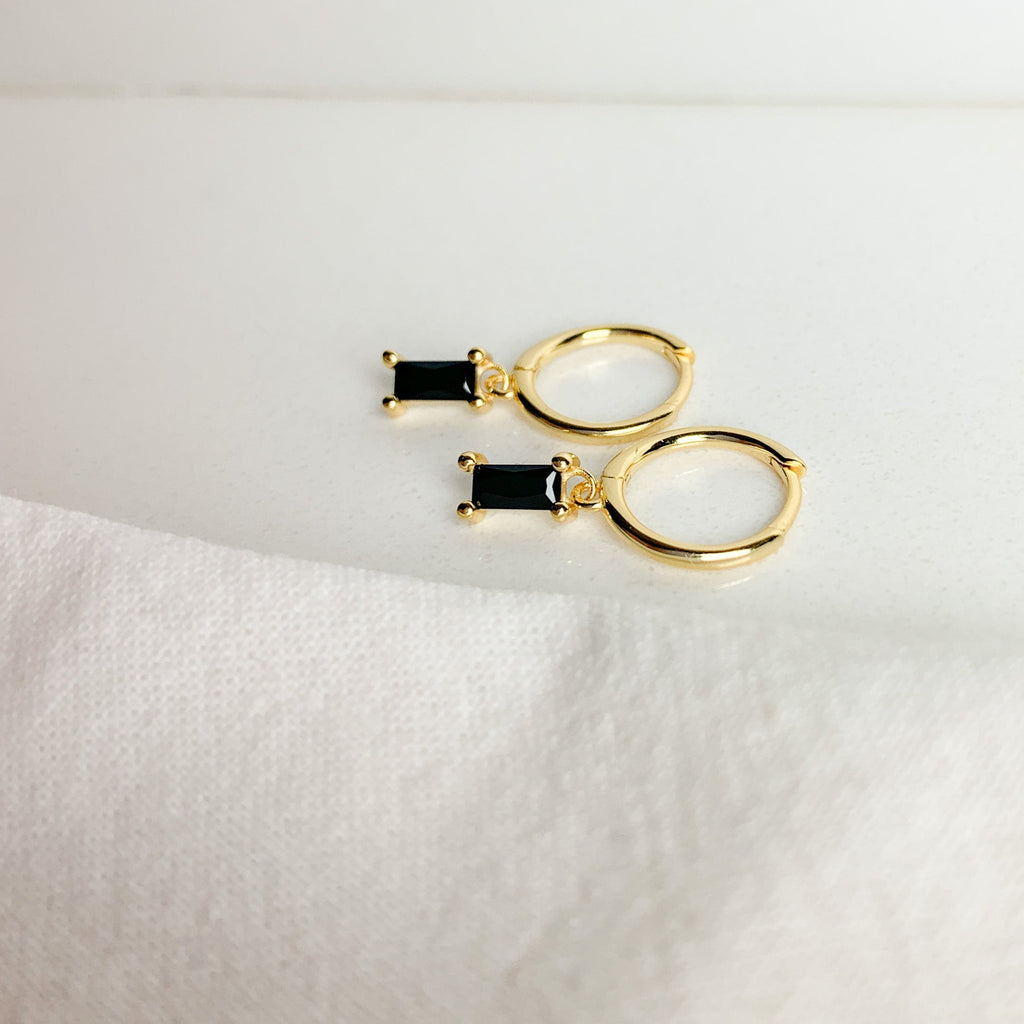 BURCU HOOPS 1,1CM - MULTIPLE COLORS-6