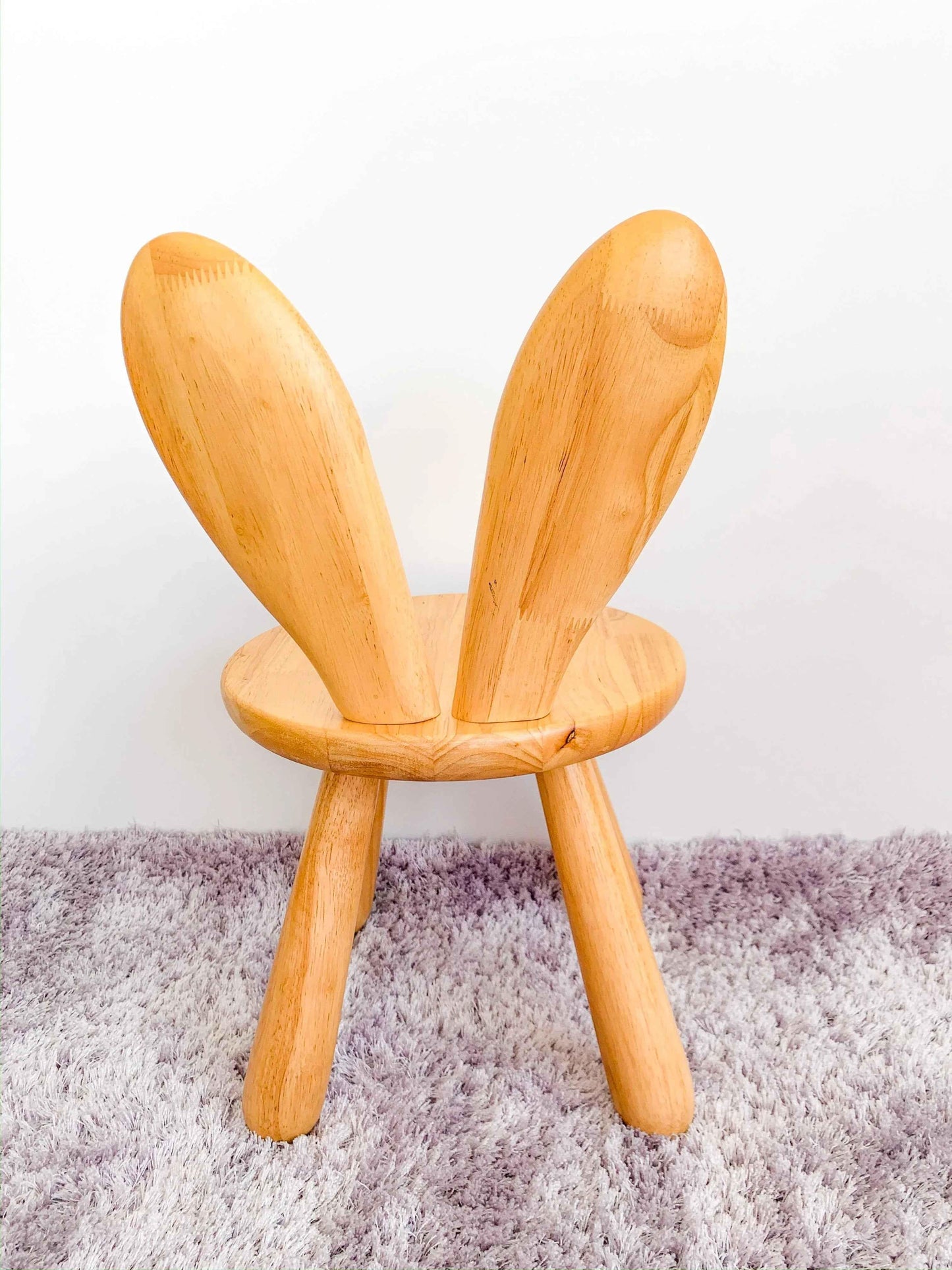 Solid Wood Kids Furniture Zoo Bunny Chair