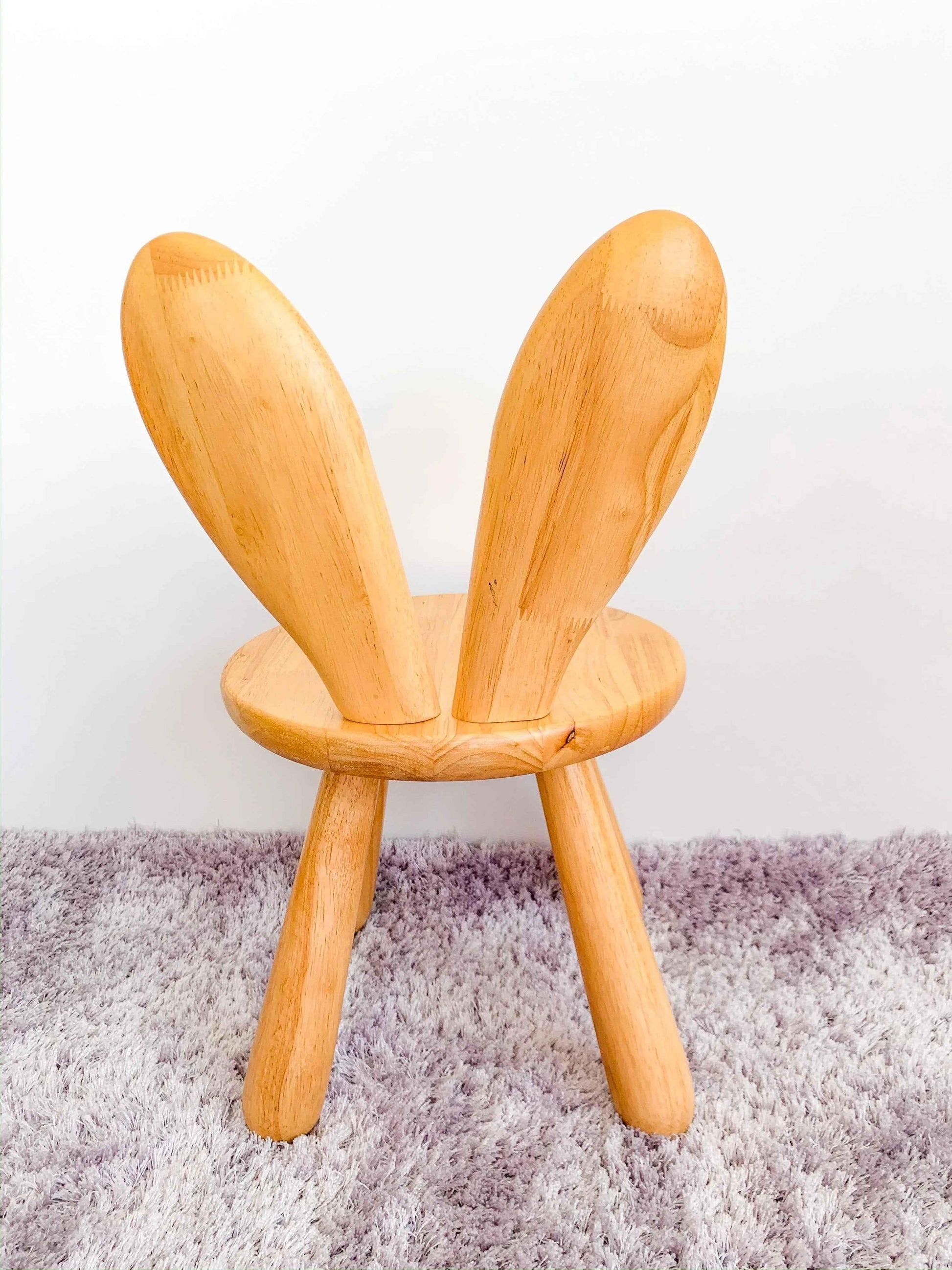 Solid Wood Kids Furniture Zoo Bunny Chair