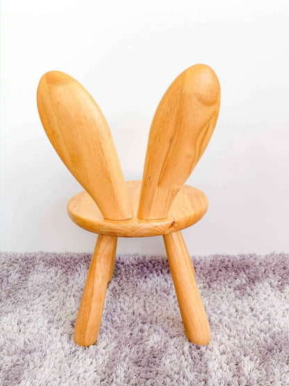 Solid Wood Kids Furniture Zoo Bunny Chair