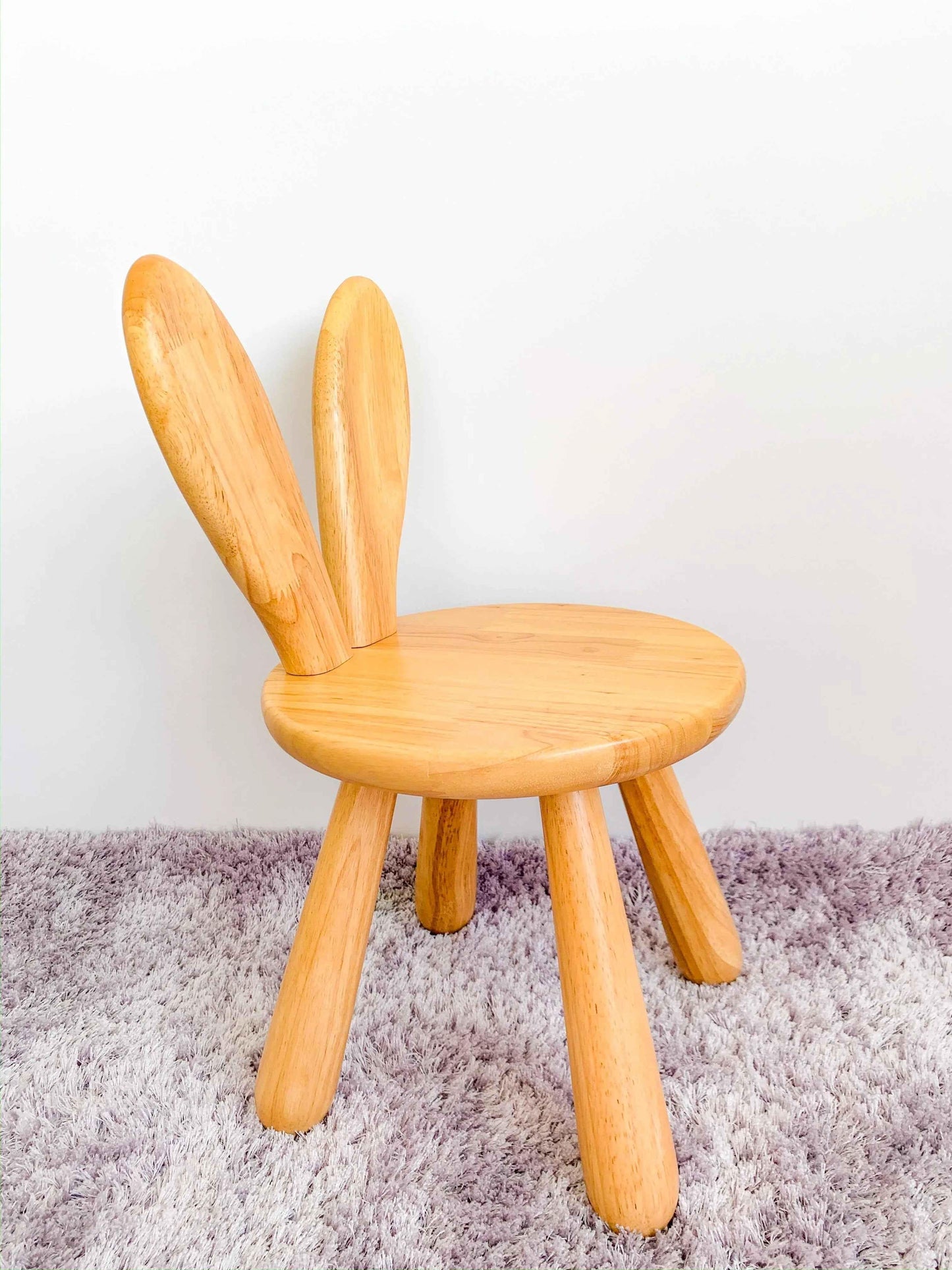 Solid Wood Kids Furniture Zoo Bunny Chair