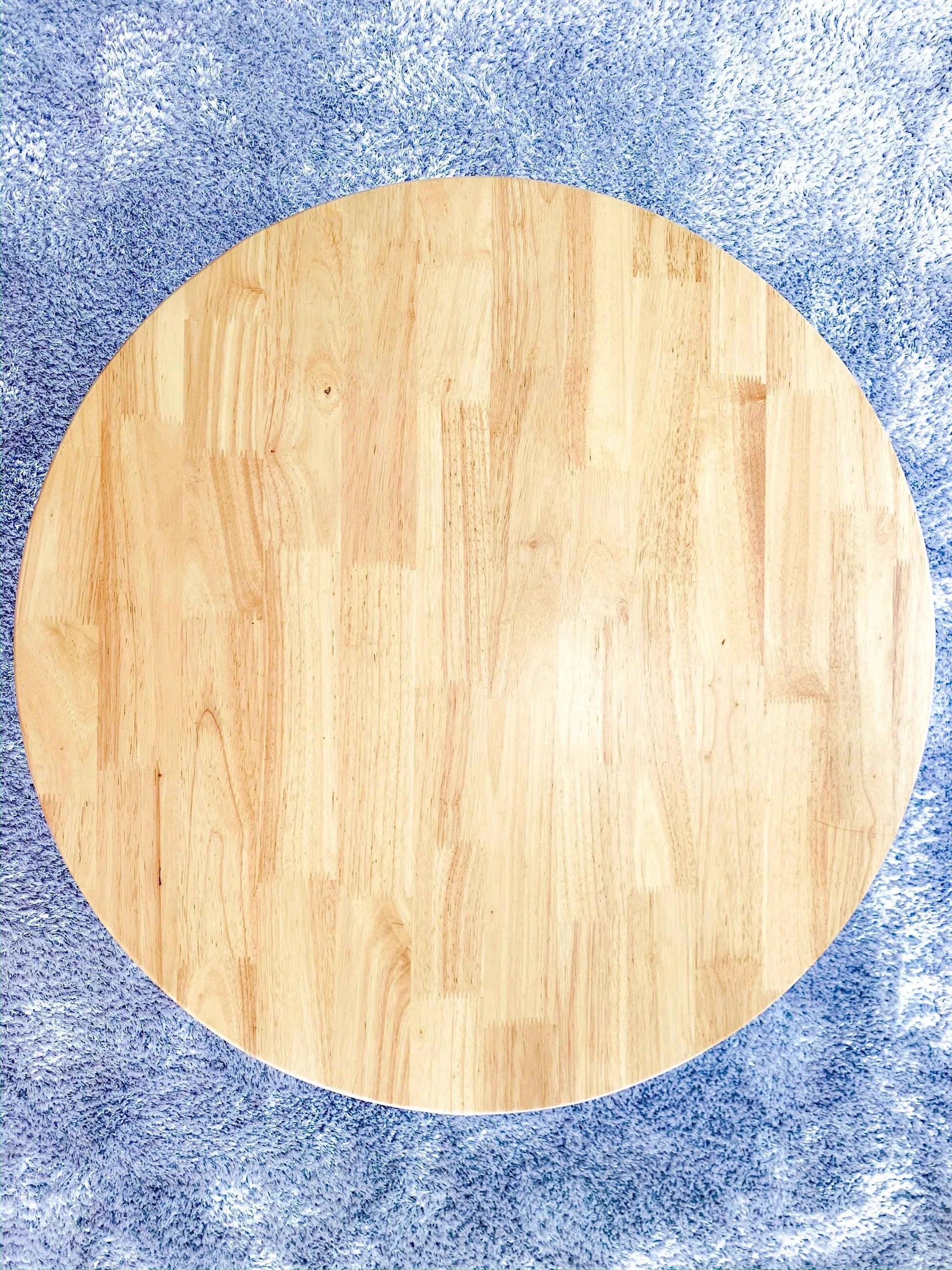 Solid Wood Kids Furniture Zoo Round Table