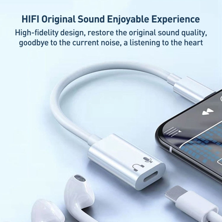 USB-C / Type-C to 8 Pin Audio Adapter Cable for iPhone 15 Series