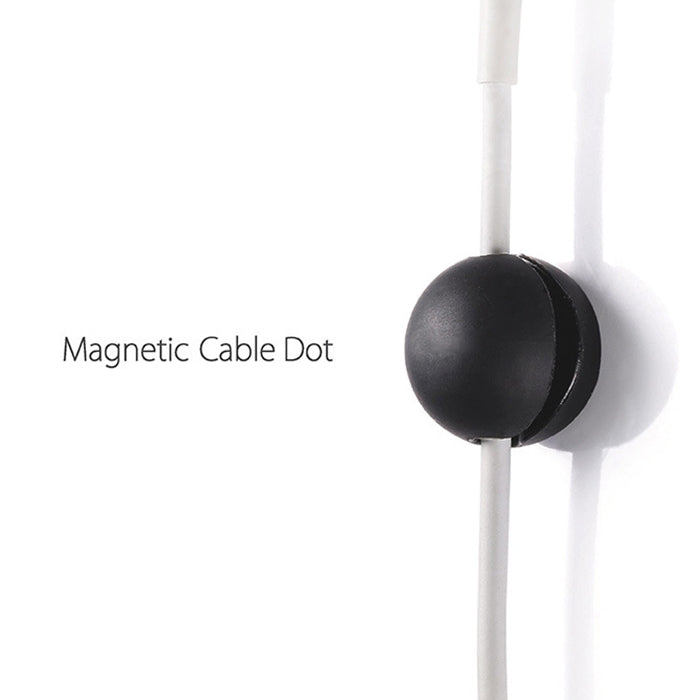 Magnetic Wire Take-up Cable Winder Magnetic Holder Desktop Storage
