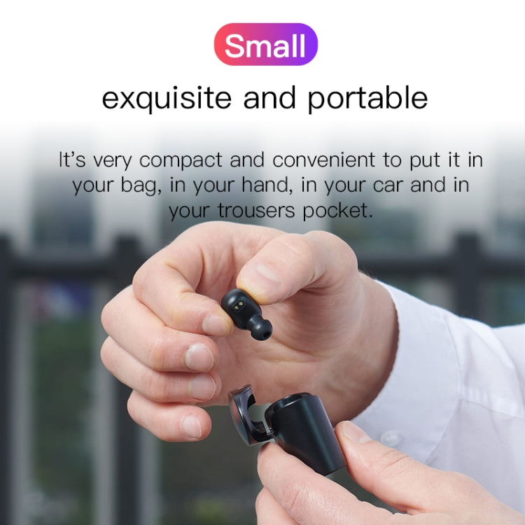 Bluedio TWS T-elf Bluetooth Version 5.0 In-Ear Bluetooth Headset with Headphone Charging Cabin