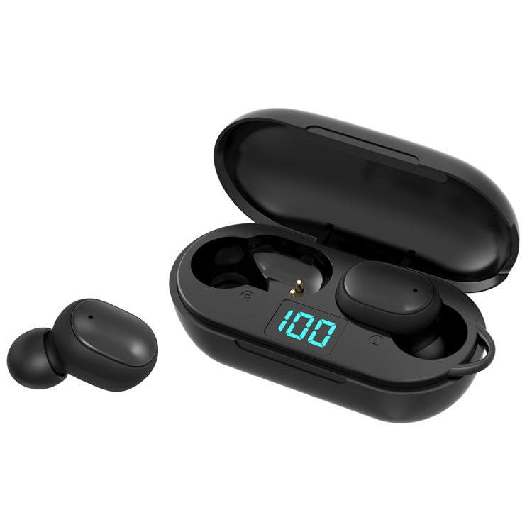 H6 TWS Bluetooth 5.0 Wireless Bluetooth Earphone with Digital Display & Charging Box, Support for Siri & HD Calls