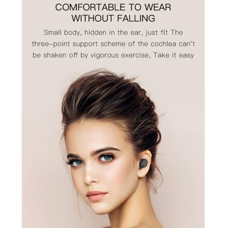 H6 TWS Bluetooth 5.0 Wireless Bluetooth Earphone with Digital Display & Charging Box, Support for Siri & HD Calls