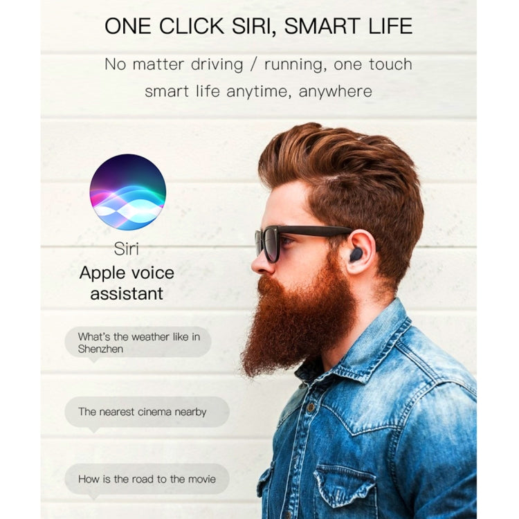 H6 TWS Bluetooth 5.0 Wireless Bluetooth Earphone with Digital Display & Charging Box, Support for Siri & HD Calls