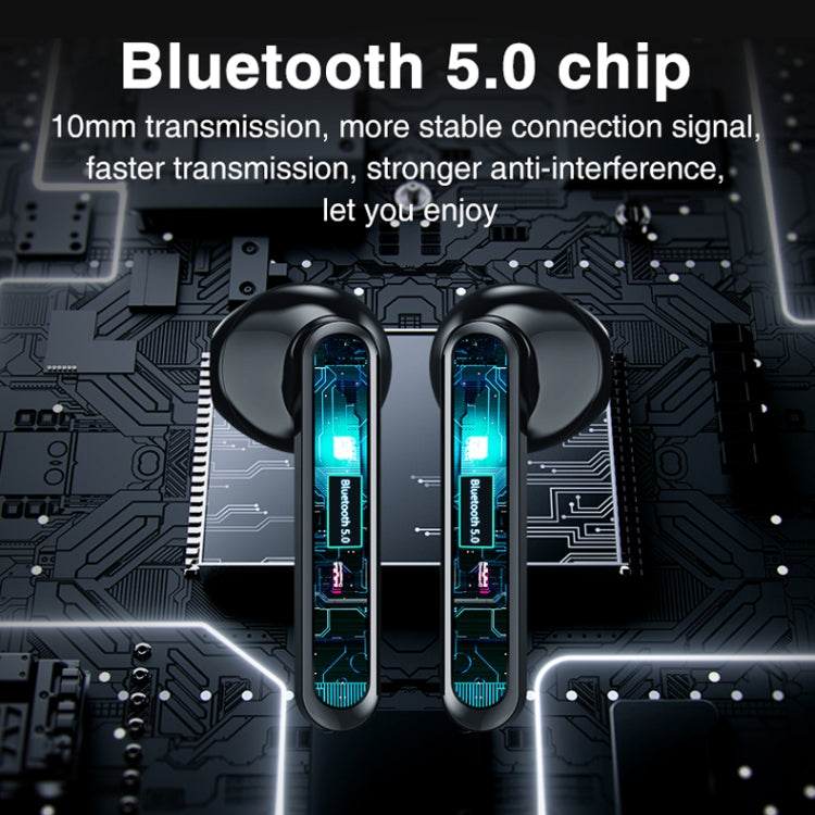 P100pro TWS Bluetooth 5.0 Touch Wireless Bluetooth Earphone with Charging Box & LED Smart Digital Display, Support Siri & Call